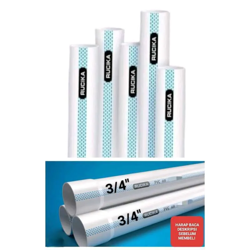 Pipa PVC Rucika 3/4" AW