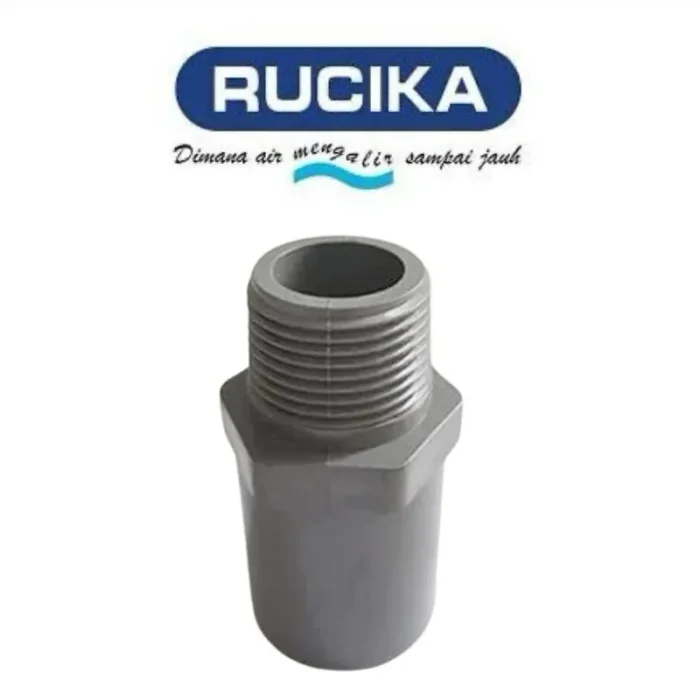 Socket Drat luar 1/2" AW Rucika
