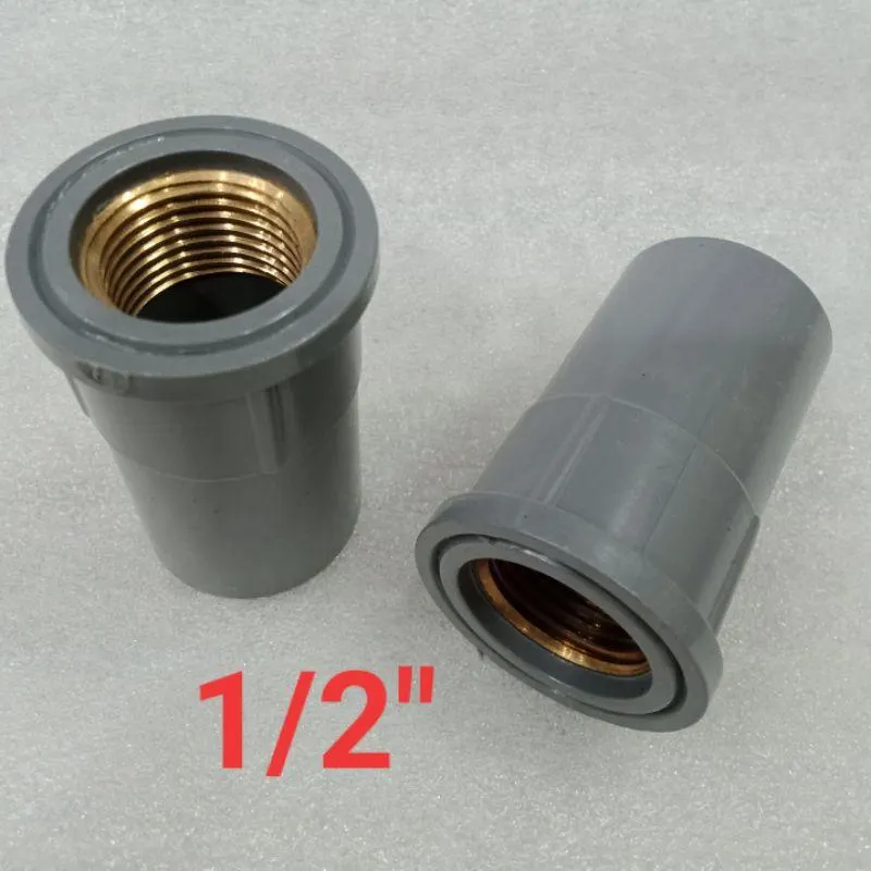Socket drat dalam 1/2" AW Kuningan Rucika