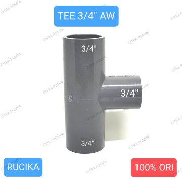 Tee 3/4" AW Rucika
