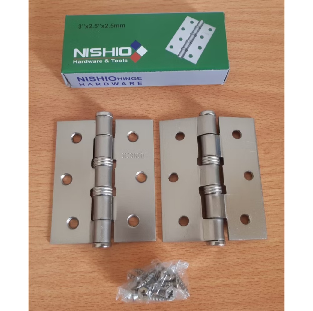 Engsel jendela NISHIO 3"x25"x2.5mm