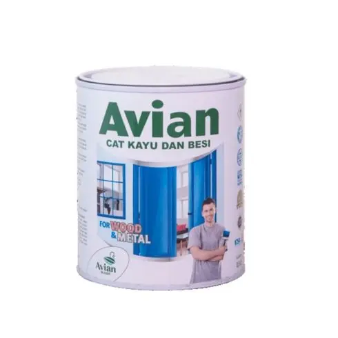 Avian cat kayu dan besi 1kg