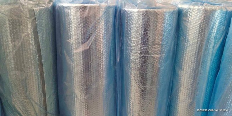 Aluminium bubble foil