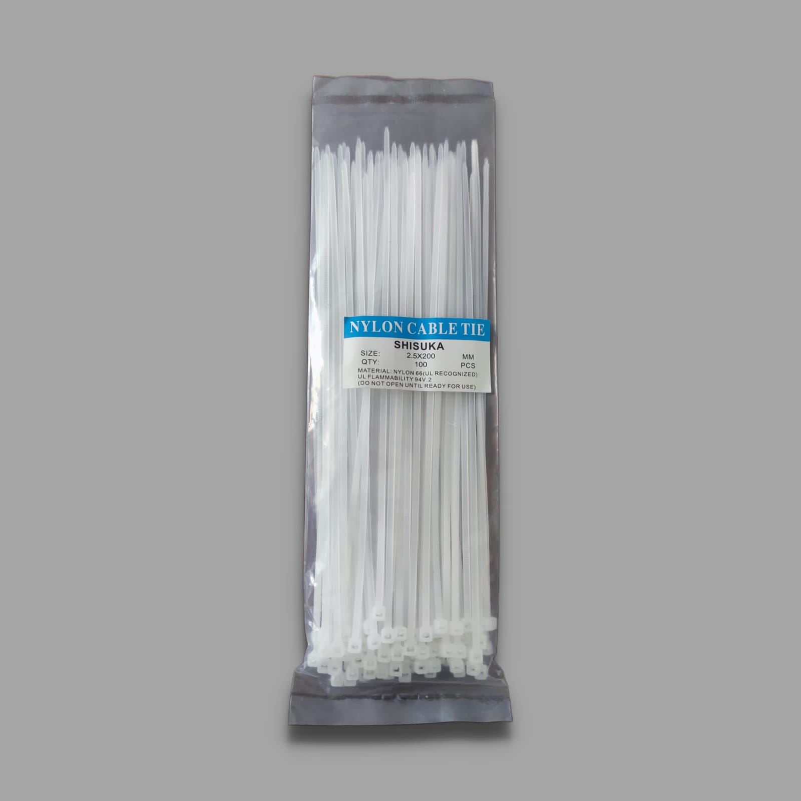 Kabel ties kecil 200 putih