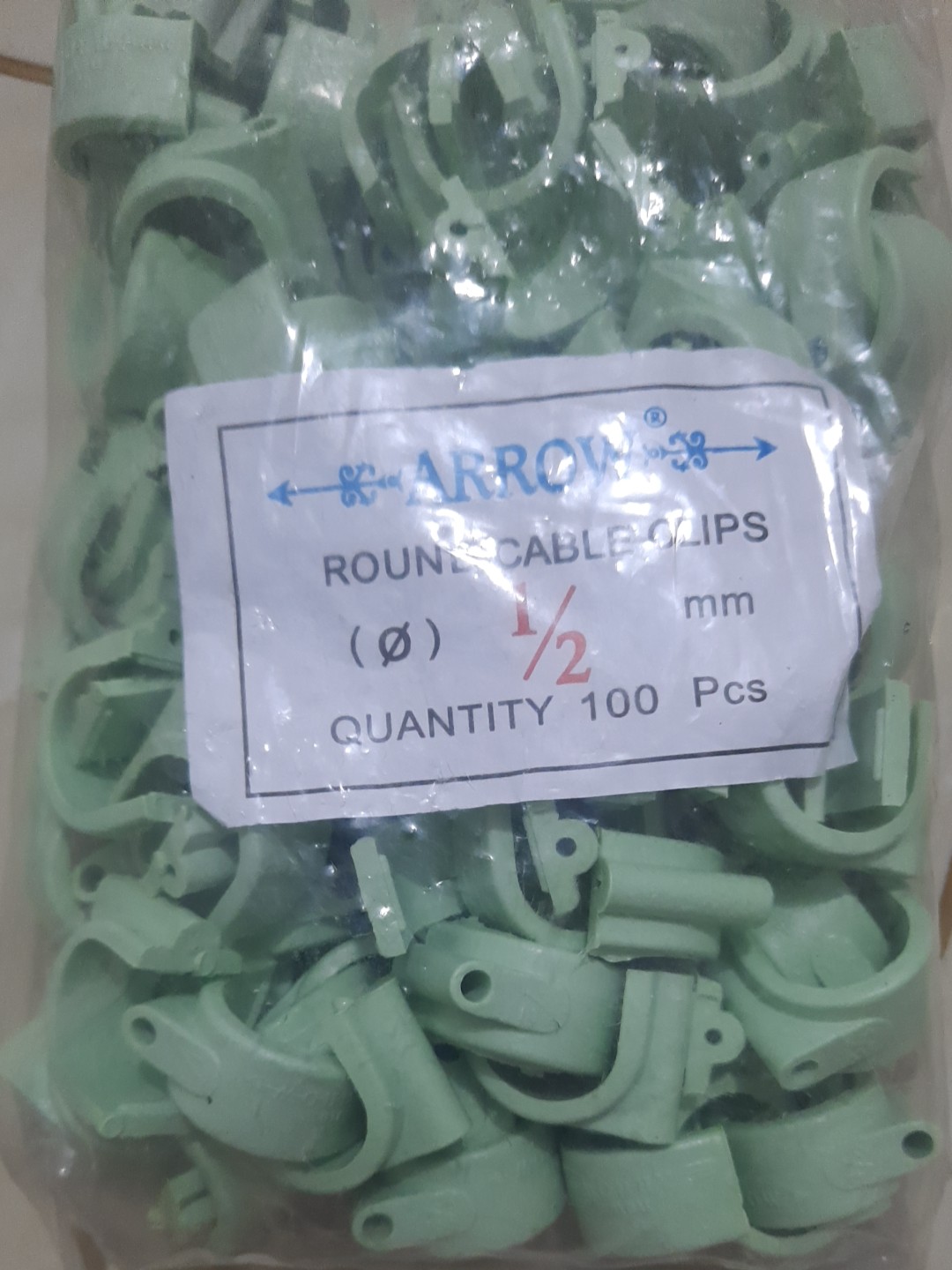 Klem PVC 1/2" ARROW