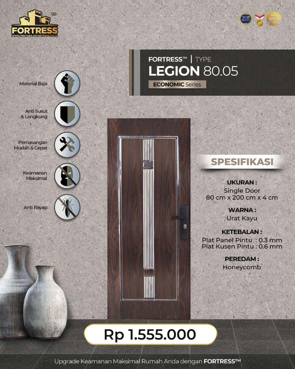 SINGLE DOOR PINTU EKONOMIS FORTRES