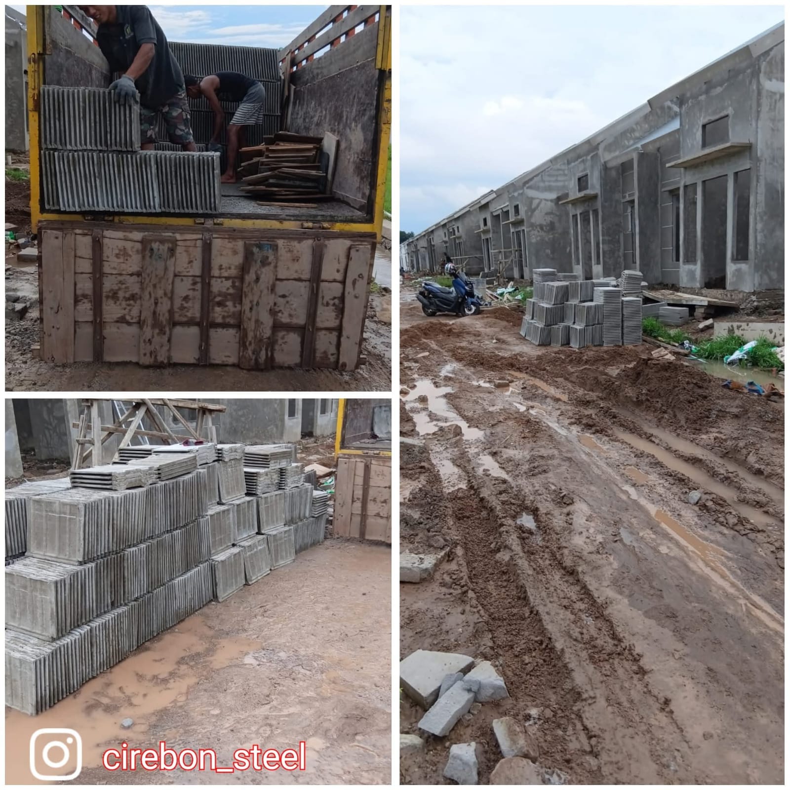 PENGIRIMAN GENTENG BETON PERUMAHAN ALANA VILLAGE