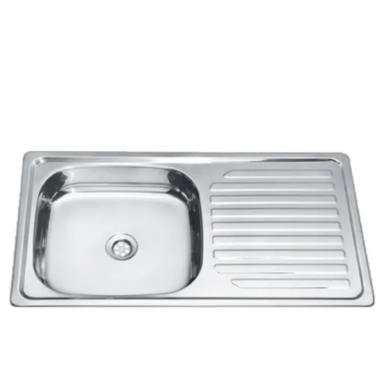 Westafel stainless 96x40