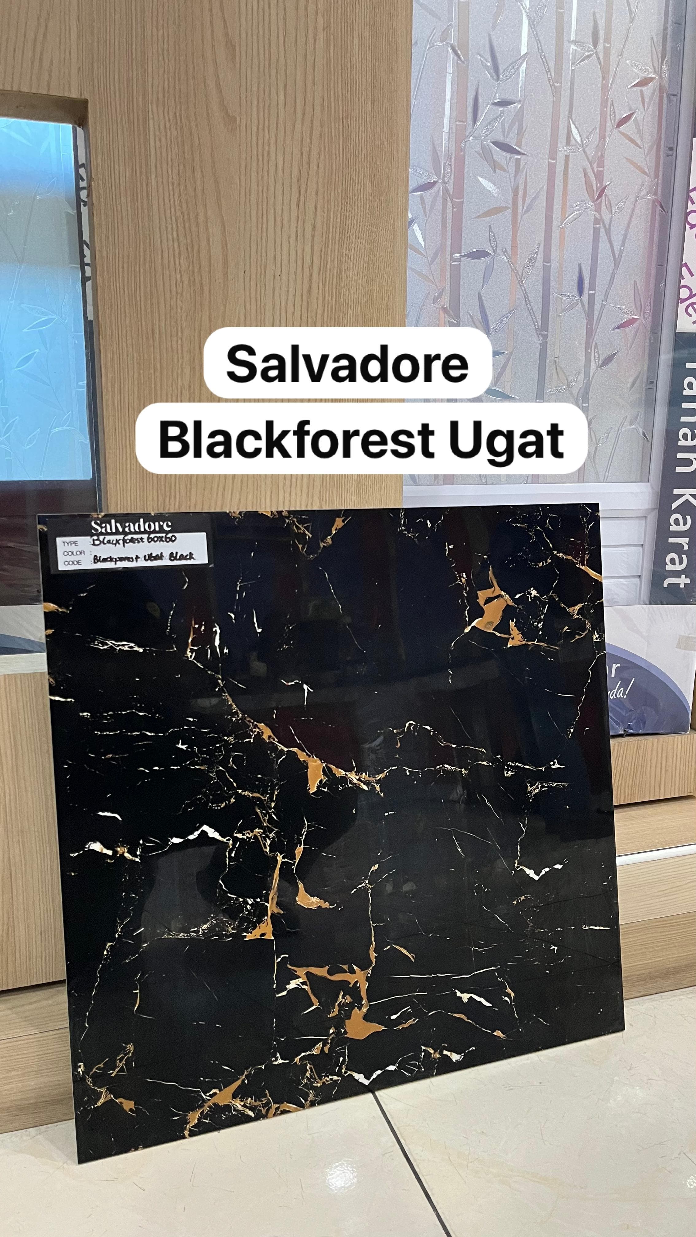 Granit BLACKFOREST UGAT BLACK (60X60) random