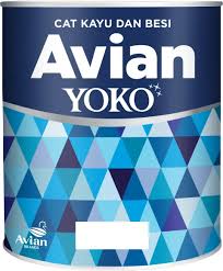 YOKO CAT KAYU BESI RM (HITAM) 1Lt