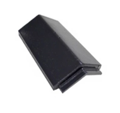 Nok genteng beton flat hitam